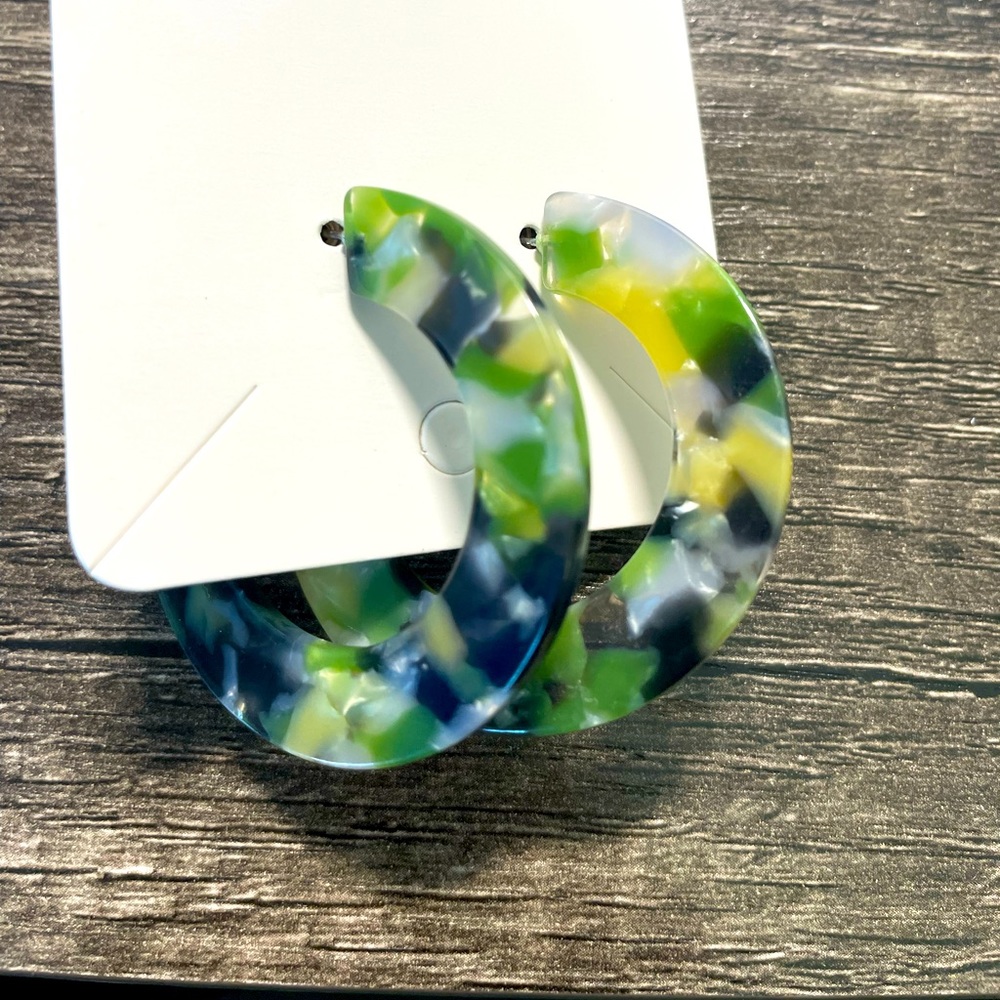 Acrylic earrings